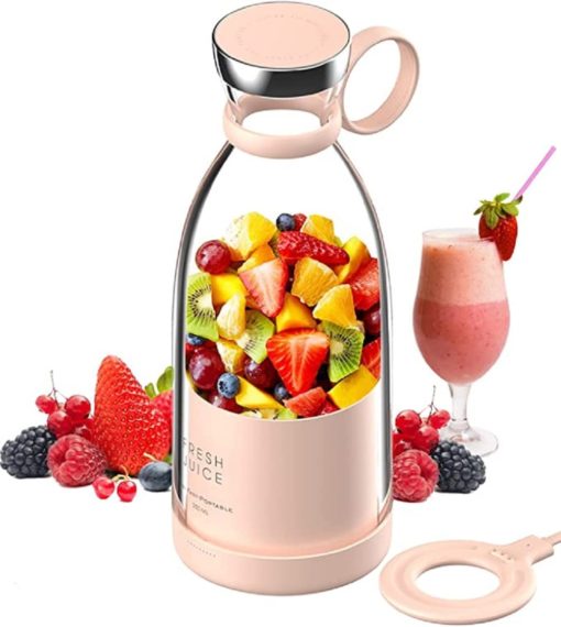 Smoothie Mixeur portable Blender, rechargeable USB Fruits gym